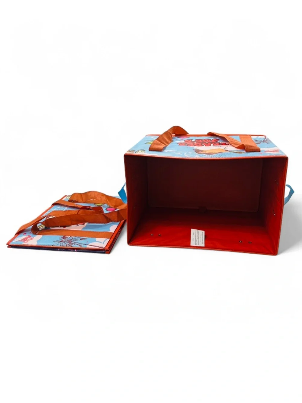 🧺 Trader Joe’s Stand Up Collapsible Caddy & Comfort Foods Tote NWT🛍️